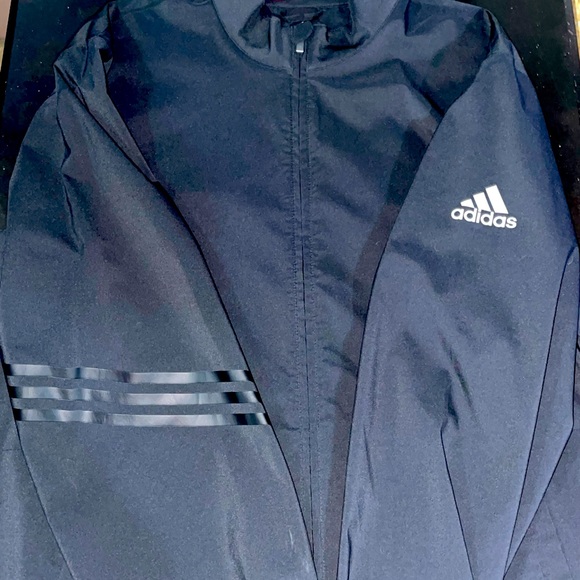 Adidas Golf Rain Jacket. Black XL - Picture 1 of 6